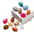 【Hot New Release】 St.kunkka 10pcs 13 x 20mm Irregular Beads -shaped Imitation Stone Beads For DIY Bracelets Necklaces Jewelry Jewelry Accessories Making. 