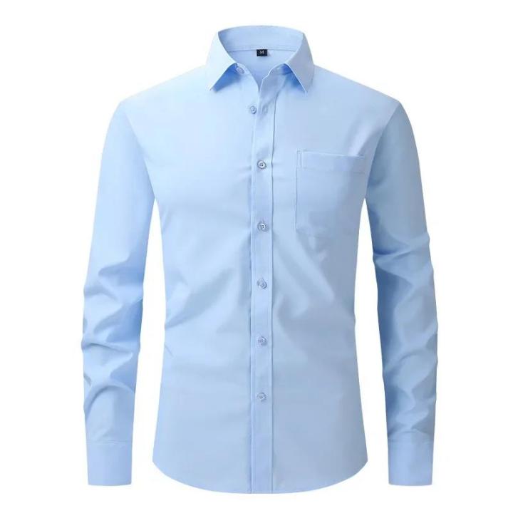 Men%20Spring%20Summer%20US%20Size%20Formal%20Dress%20Shirt%20Boys%20Oversize%20Orange%20Green%20Long%20Sleeve%20Casual%20Button%20Single%20Breasted%20Shirt%20Xxxl%20-%20Image%207
