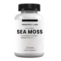 Organic Irish Sea Moss Thyroid Support supplement by Research Labs- 120 Capsules. 