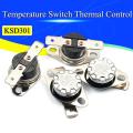 Thermostat Temperature Control Switch, Adjust Snap Disc Temperature Switch 80°C- 185°C Normally Closed. 