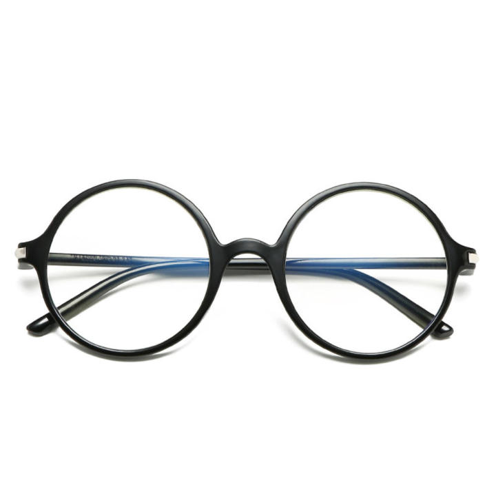 Trendy Round frame glasses Fashionable Retro Transparent Full