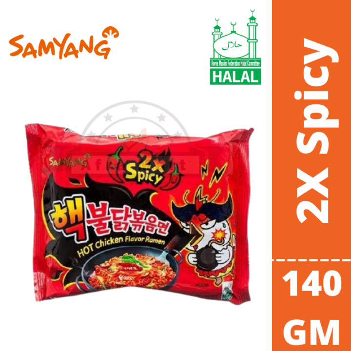 Samyang 2x Spicy Ramen 1ps 140gm - Korea