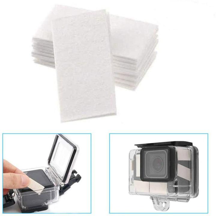 Anti Fog Inserts 12 pcs Reusable Moisture Absorbing Strips Removing Defogger Underwater For Gopro Acition Camera