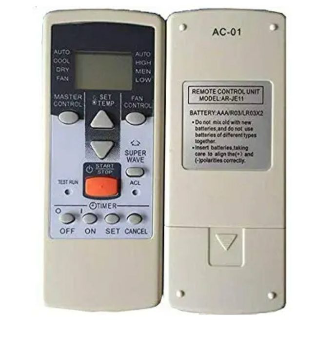 Remote%20Controller%20for%20%20Window%20type%20General%20Air%20Conditioner%20Model%20ARJE11%20-%20Image%204