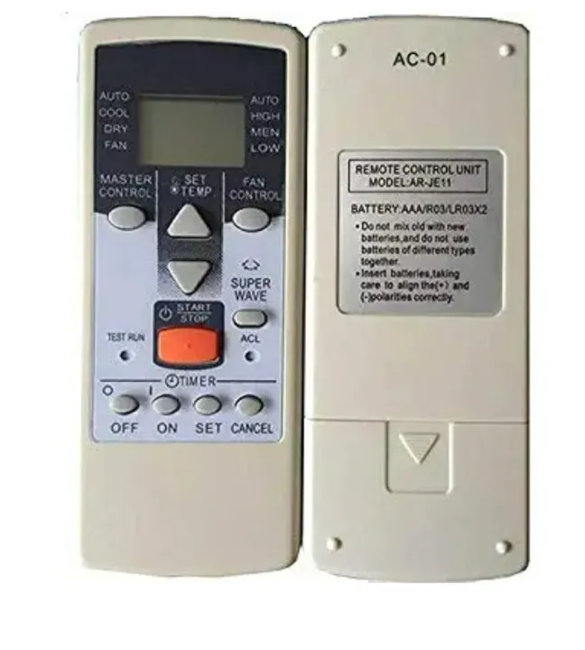 Remote%20Controller%20for%20%20Window%20type%20General%20Air%20Conditioner%20Model%20ARJE11%20-%20Image%204