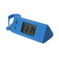 Unisex Student Electronic Clock Keychain Mini Electronic Student Oval Watch Digital Table Time Display Clock Hanging Keychain. 