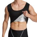 【Get the Perfect Fit】 Men Sweat Sauna Vest Waist Trainer Slimming Body Shapers Vest Shapewear Corset Gym Underwear Fat Burn Tank Top. 