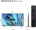 2024 model 75 inch Sony Bravia K-75S30 4K HDR Smart LED Google TV with Free Delivery.