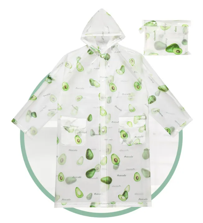 Transparent%20Raincoat%20Rain%20Coats%20Long%20Big%20Size%20Cloak%20Poncho%20Women%20Men's%20Waterproof%20Cute%20Cartoon%20Printing%20Clear%20Rain%20Jacket%20Cover%20-%20Image%207