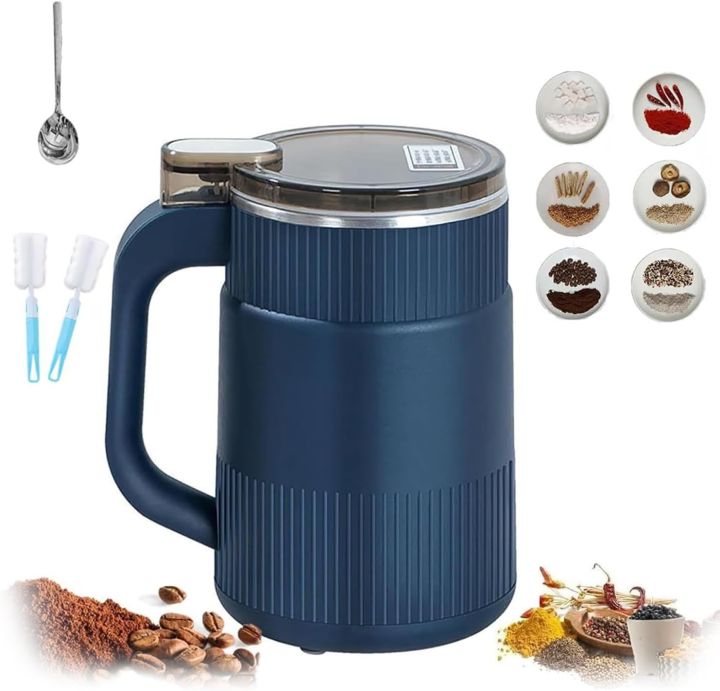 Coffee Grinder Electric, 8-Blade Home Grinder,