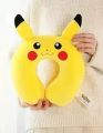 Premium U-Shaped Pikachu Neck Pillow - Ultimate Comfort for Office & Travel - Vibrant Yellow. 