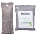 2 Pack Bamboo Charcoal Air Purifying Bag 50G & 4 Pack Activated Bamboo Charcoal Bag Odor Remover 200G. 