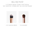 MAANGE 1 Pcs Double Head Eye Shadow Blending makeup brush set - Brush.