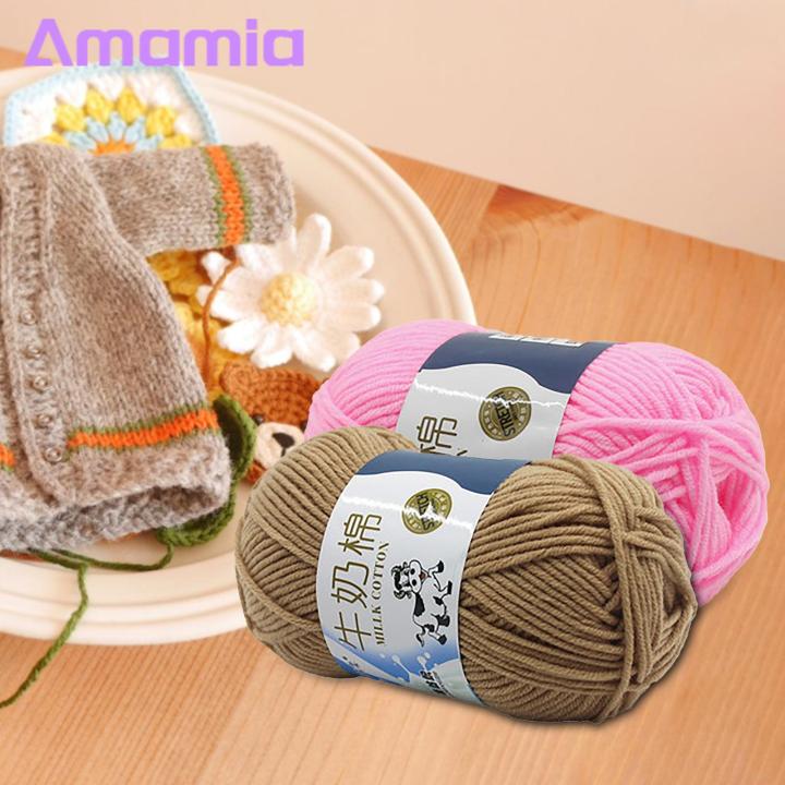 Amamia%20Crochet%20Yarn%20Anti-fade%20Crochet%20Thread%20Woolen%20Handicrafts%20Making%20Accessories%20-%20Image%203