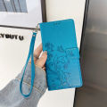 Butterfly Pattern PU Leather Flip Wallet Case for iPhone 17 16 15 14 13 Pro Max 12 11 XR XS with Card Slots Soft TPU Protective Cover.