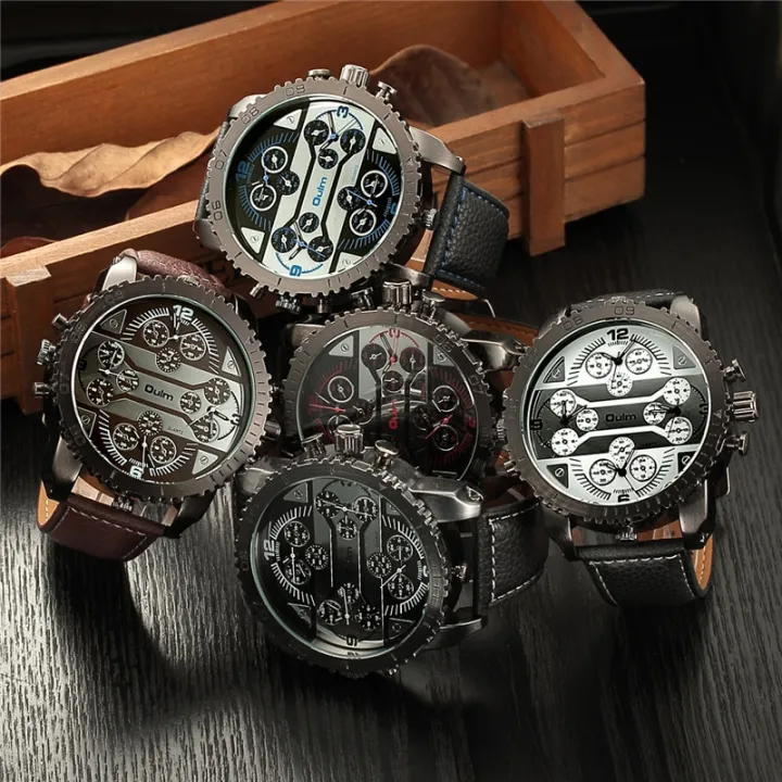 Oulm%20Big%20Size%20Large%20Dial%20Men%20Watches%204%20Time%20Zone%20Quartz%20Watch%20Male%20Clock%20Casual%20Leather%20Sport%20Men's%20Wristwatches%20-%20Image%205