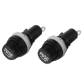 TWEXQNY 40 Pcs Electrical Panel Mounted 5 x 20mm Fuse Holder. 