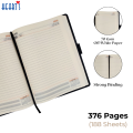 Hearts Executive Diary 2026 – Elegant PU Leather  Diary, Notebook, Office Planner, Professional Business Diary for Notes, Meetings, Scheduling & Daily Organization [Executive Diary-2026]. 