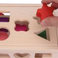 Multi-function Toy Wooden Shape Pairing Puzzle Early Education Training Interest Parent-child Interactive Children's Gift.