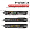 Poruis Aneng Pen Type Smart Multimeter A3005D 6000 Count Resistance Capacitance Circuit Measurement. 