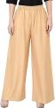 Easily Usable - Palazzo Best Qualityfull Good stitching For Women (China Linen Fabric) - Easy To maintain - Designed - Urban Vibes. 
