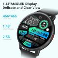 COLMI I31 Smartwatch 1.43 Inch AMOLED Screen 100 Sports Modes 7 Day Battery Life Always On Display Smart Watch Men Women.