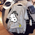 Fire cec Short Sleeve T Women's T-shirt Mid-Length 2024 New Loose bf European Goods Large Version ins Summer Clothes.
