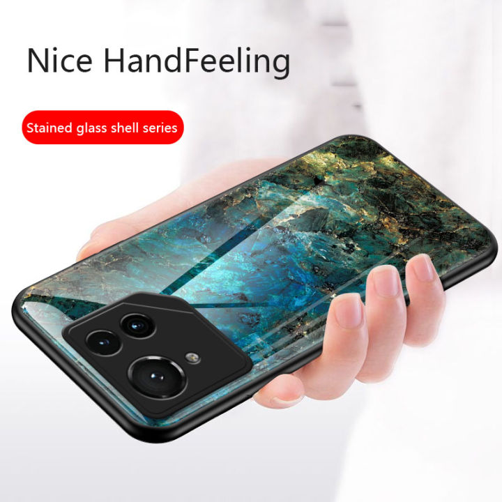 Biruiqu%20For%20ASUS%20ROG%20Phone%209%20Pro%20Shockproof%20Fashion%20Marble%20Tempered%20Glass%20Back%20Case%20Cover%20-%20Image%202