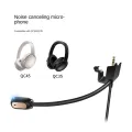 Noise Reduction Headset Accessories Microphone Mic 3.5mm Plug for QC35 QC35II Headphones with Microphone Mic. 