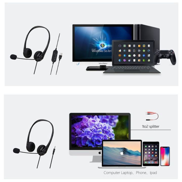 USB%20Wired%20Over-ear%20Headphones%203.5mm%20Wired%20Business%20Headset%203D%20Surround%20Sound%20Wired%20Earphone%20with%20Microphone%20for%20Call%20Center,%20Truck%20Driver,%20Skype,%20Study%20-%20Image%209