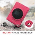 360 Degree Rotation PC+TPU Protective Cover with Holder & Hand Strap.