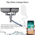 Tuya ZigBee Smart Home Water Sensor Leak Detector Flood Water Leakage Alarm Works With Tuya Zigbee Hub.