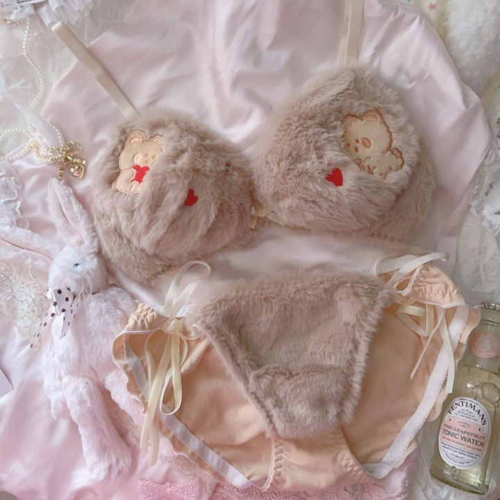 BruberryBe%20Winter%20Women%20Lingerie%20Sets%20Underwear%20Set%20Plush%20Soft%20Warm%20Bra%20Sets%20Girls'%20Lovely%20Bear%20Ropa%20Interior%20Femenina%20Lingery%20-%20Image%207