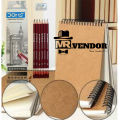 Combo set a4 sketch pad doms  pencil set. 