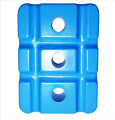 Heavy Plastic Cricket Stumps 1 Set 3 Pcs Stump 2 pcs bells With 1 pcs Stump stand blue colour set. 