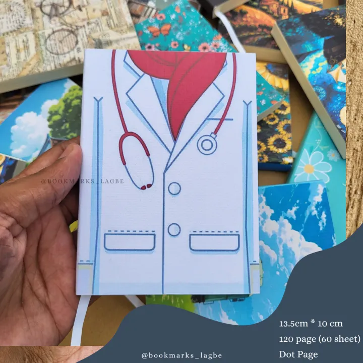 "Doctor"%20Journal%20Dotted%20Notebook%20(5.4%20inch*4%20inch)%20-%20Image%203