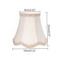 【VisioN Shop】Newest Vintage Small Textured Fabric Chandelier Light Ceiling. 