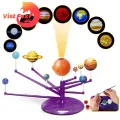 Kids Planet Model Set 3d Solar System Toy Projector Stem Educational Diy Assembly Gift for Boys Girls Universe Astronomical Science Learning Model Set Educational Solar System Kit. 
