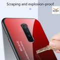 Realme X2 Pro - (100% Premium Quality) DESIGNED IN HONG KONG Scratchproof Tempered Glass Case Back Cover Casing ... 