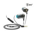 QKZ DM10 Zinc Alloy HiFi Earphone In Ear Earphones Sports Headset Phone Laptop Gaming Earphone -(T.V.).