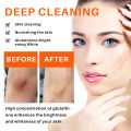 Original Lanthome Glutathione Whitening Soap For Face Skin Brightening Body Reduce Wrinkle Freckle Dark Spot Remover Cleansing.