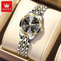 Olevs 9931 Stainless Steel Analog Wrist Watch For Women. 