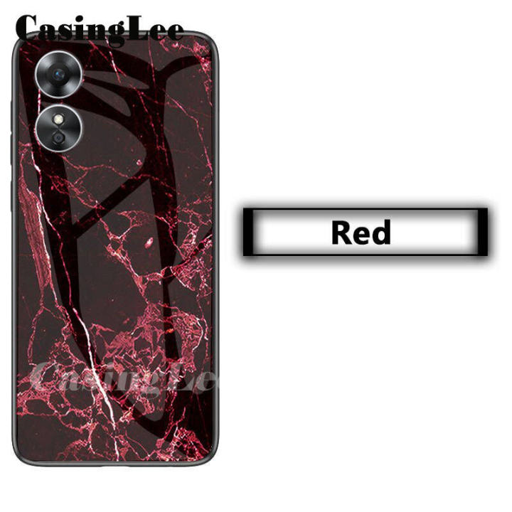 For%20OPPO%20A78%204G%20Case%20Fashion%20Marble%20Tempered%20Glass%20Protector%20Soft%20Silicon%20Back%20cover%20For%20OPPO%20A78%20NFC%204G%20Phone%20cases%20-%20Image%205