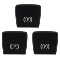 3X Car Parking Brake Hand Brake P Button Switch Cover for X5 E70 2006-2013 X6 E71 2008-2014. 