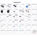 830 Breadboard Set Electronics Component Starter DIY Kit with Plastic Box Compatible with Arduino UNO R3 Component Package. 