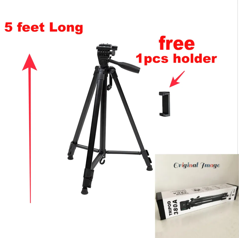 360 Degree Swivel Fluid Head Tripod Stand 380A Mobile Camera Stand