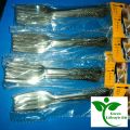 Stainless steel spoon 6 inches 24 pieces Set (12 piece Tea Spoon and 12 piece frock Spoon) for kitchen and dining.. 