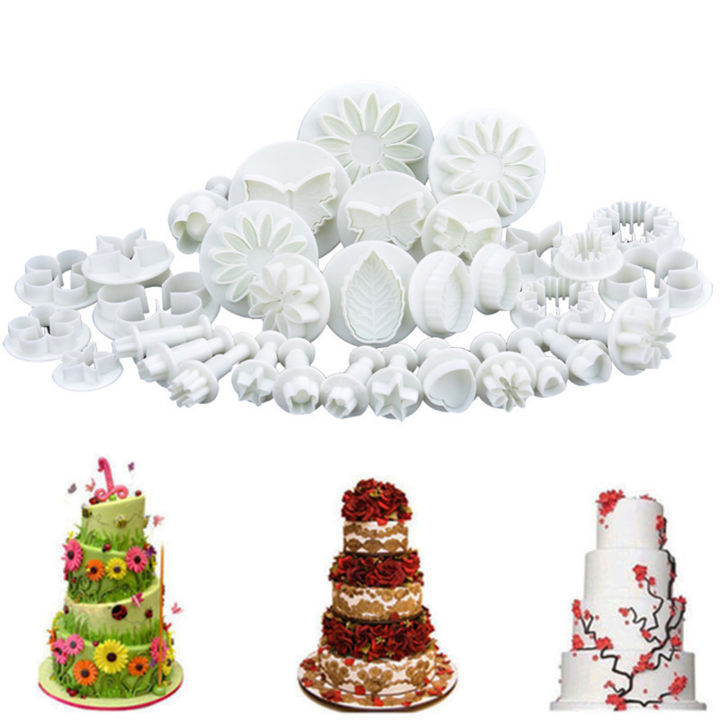 33%20Piece%20Fondant%20Cake%20Cookie%20Plunger%20Cutter,%20Flower%20Leaf%20Butterfly%20Heart%20Shape%20Decorating%20Mold,%20DIY%20Tools%20-%20Image%204