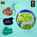 FOOTBALL FIFA World cup - 2026 Sports Match Quality Football is white in color with an Excellent graphics Ball Size 5 Trionda Model-2. 