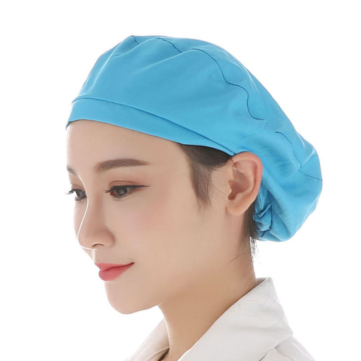 %E3%80%90beauty%20code%20store%E3%80%91Women%20Elastic%20Breathable%20Dust-proof%20Cap%20Restaurant%20Bakery%20Chef%20-%20Image%204